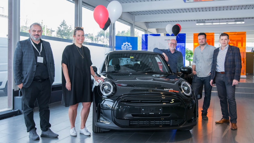 30 Elektroautos für Cerutti Partner